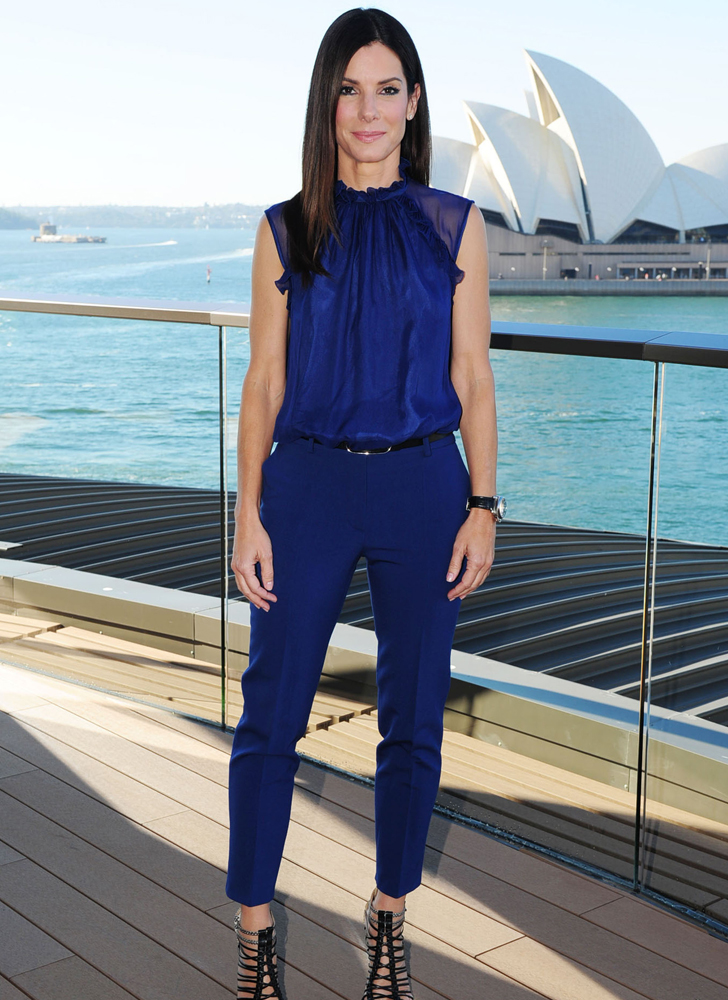 Sandra Bullock – 5’7½”, 119 Pounds